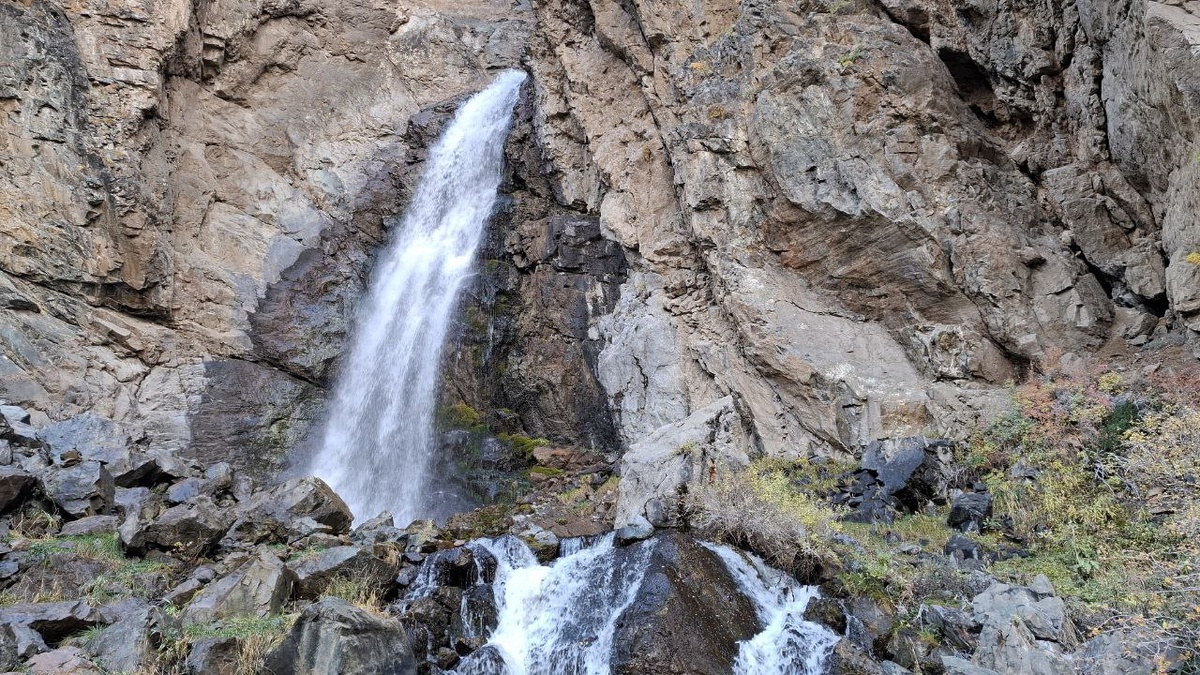 Водопады Тукаева в Чулышманской долине