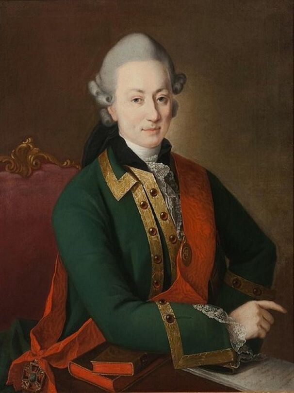 Портрет графа Федора Григорьевича Орлова. Худ. К.Л. Христинек, 1770-е годы