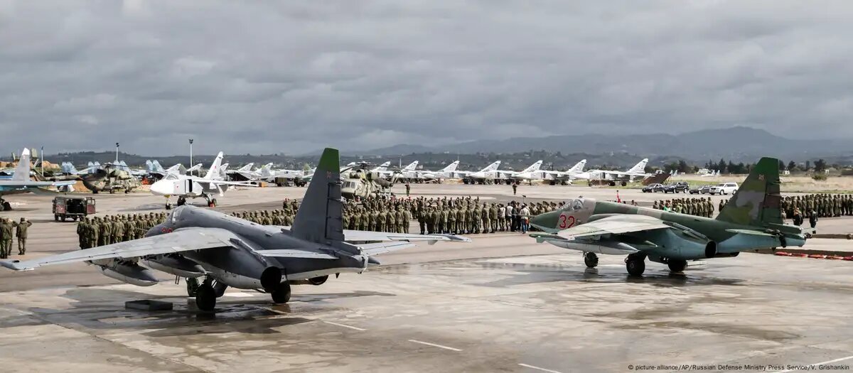 База ВВС РФ в Хмеймим, Сирия. Архивное фото МО России