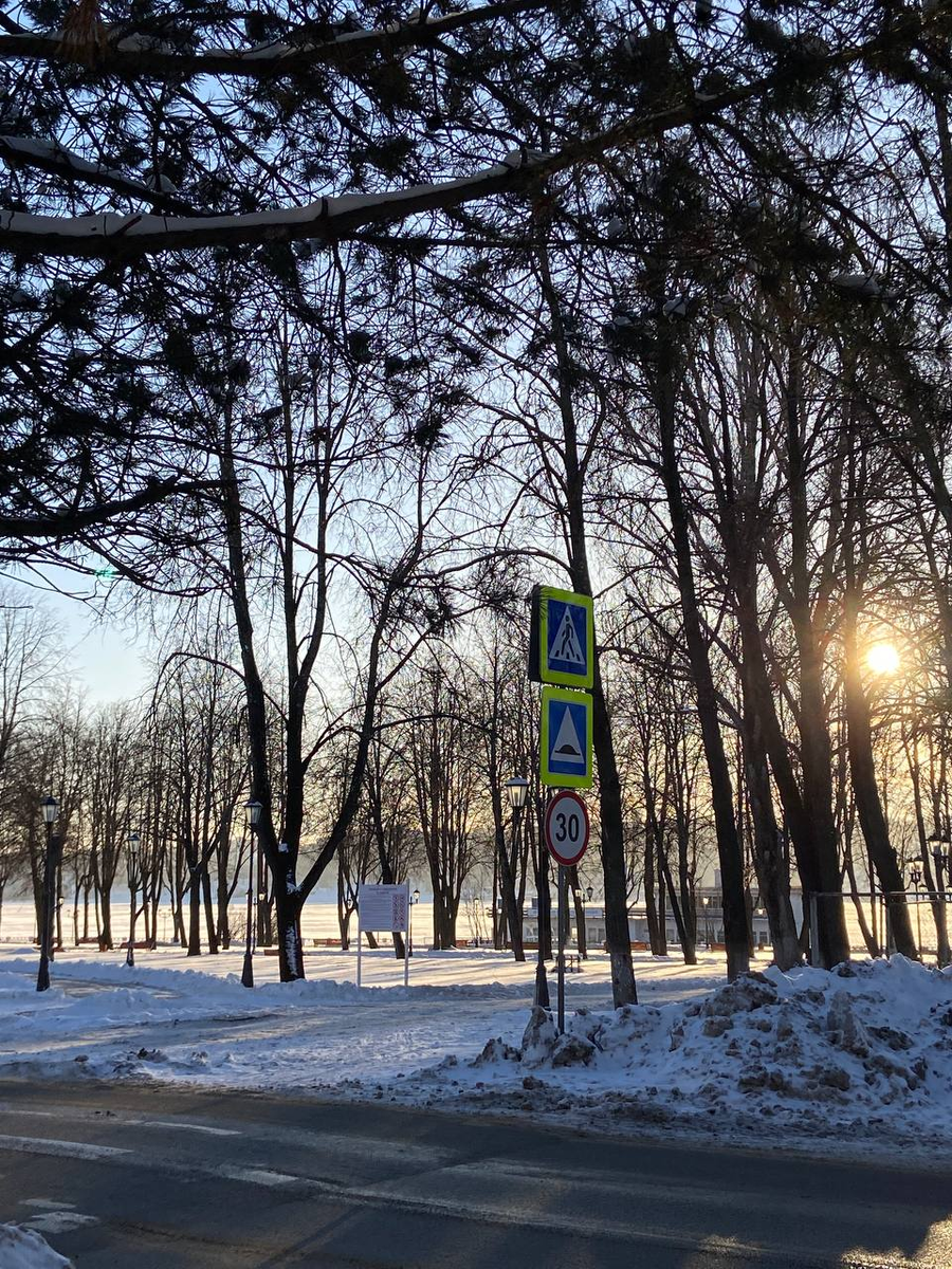 Зима в Костроме