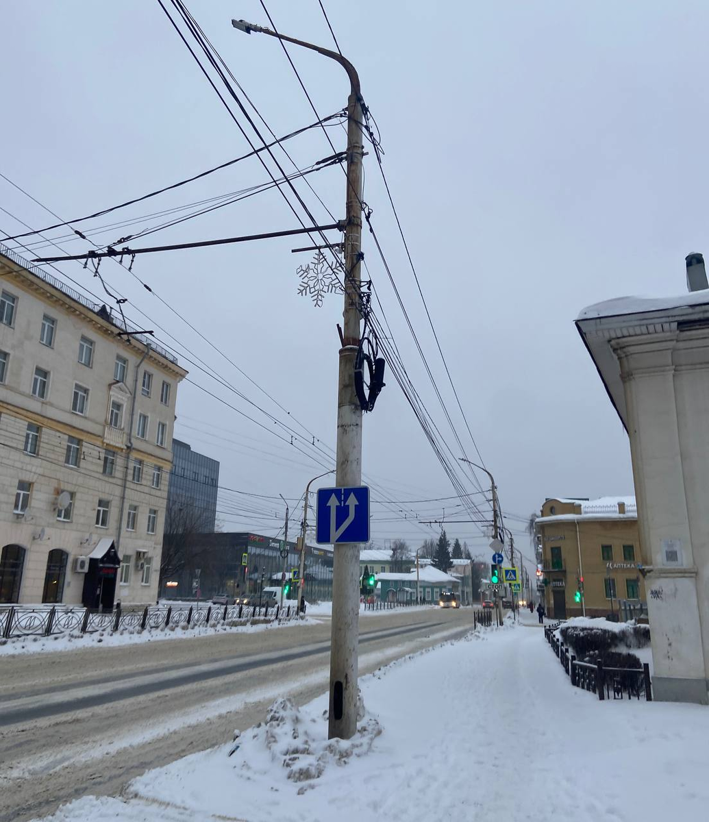 Зима в Костроме