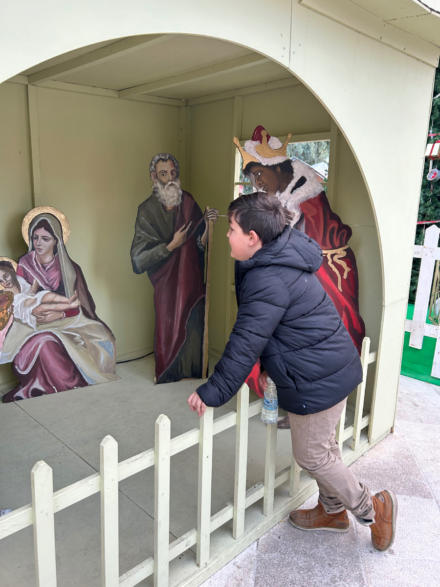 Раек на главной площади Крита (фото автора)