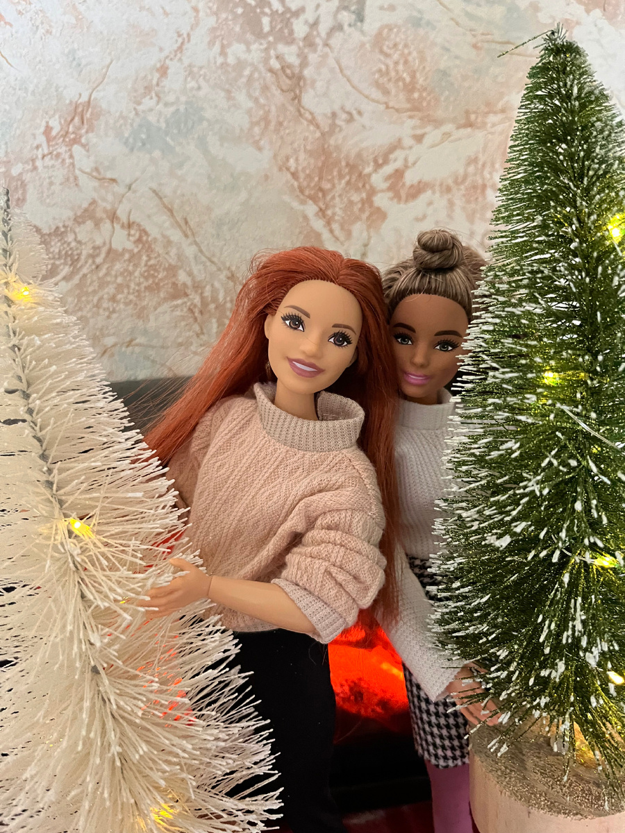 Пока ёлки дома только такие😀