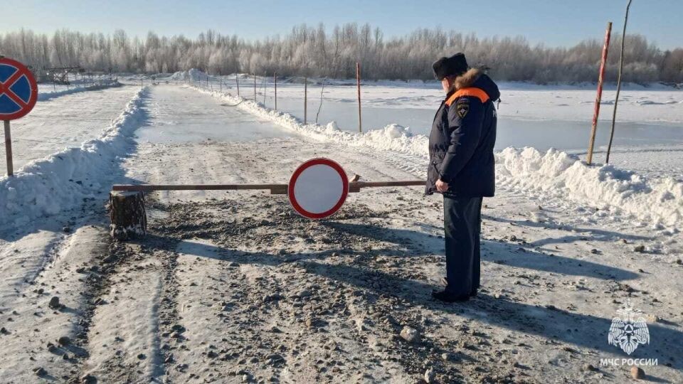    Ледовая переправа. Источник: ГУ МЧС по Алтайскому краю