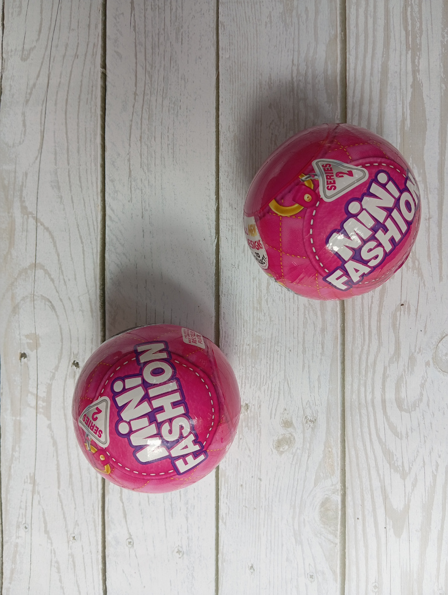 Не перепутайте!шары Zuru Mini-Fashion - БЕЗ обуви! 