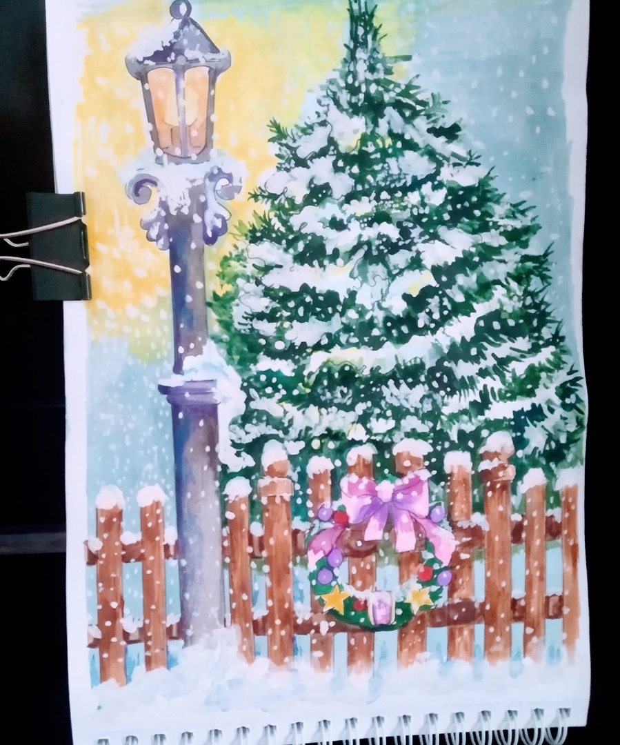 Снежный день