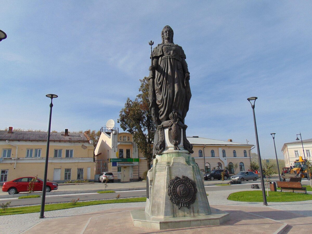 Памятник Екатерине II.