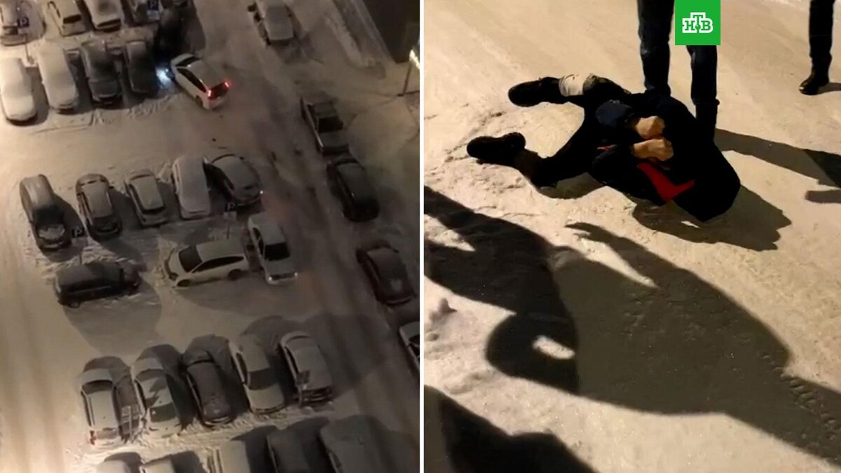    Пьяный водитель разбил почти 80 машин, пытаясь выехать из дворов в Красноярске