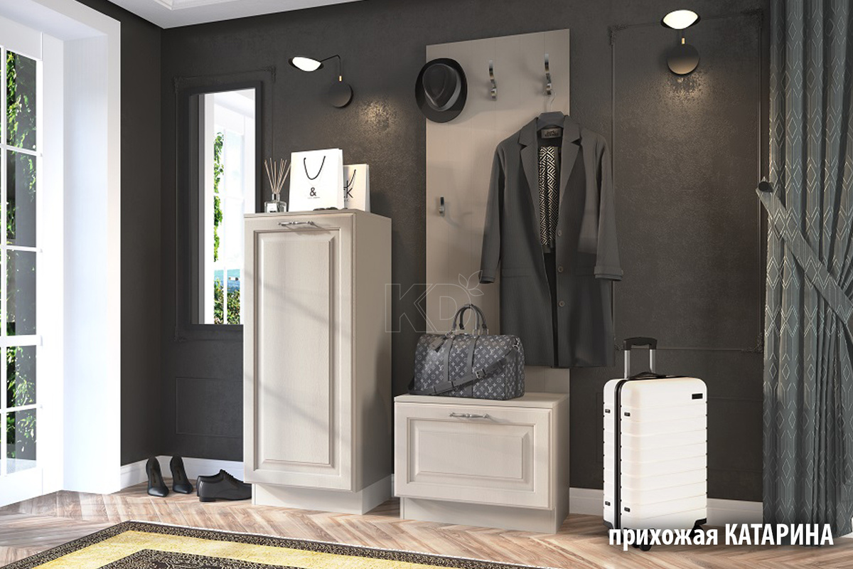 Прихожая «Катарина» выполнена в неоклассическом стиле