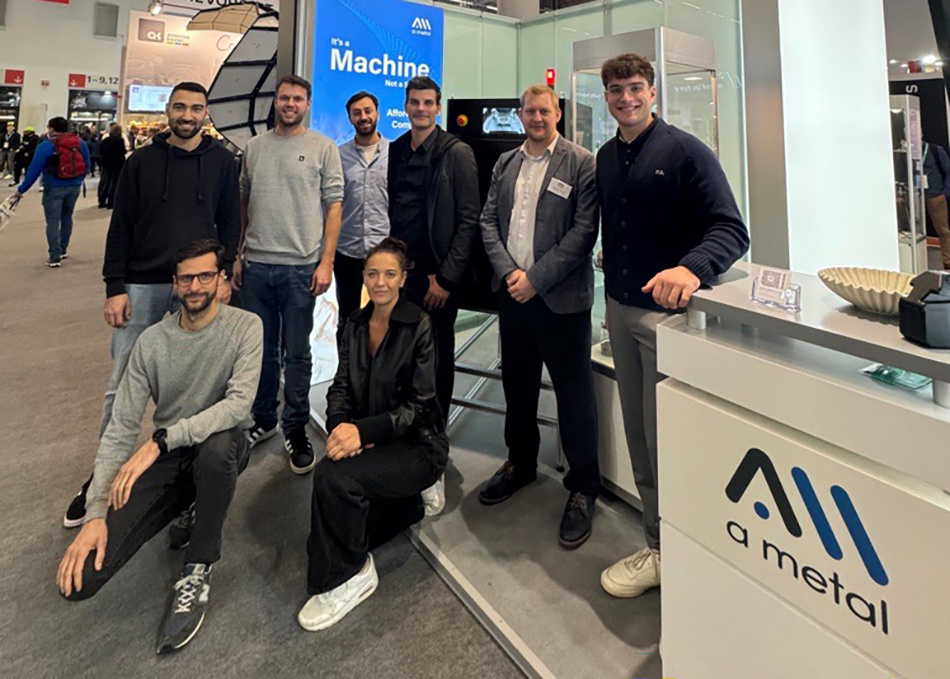 Команда стартапа A-metall на выставке Formnext 2024 во Франкфурте