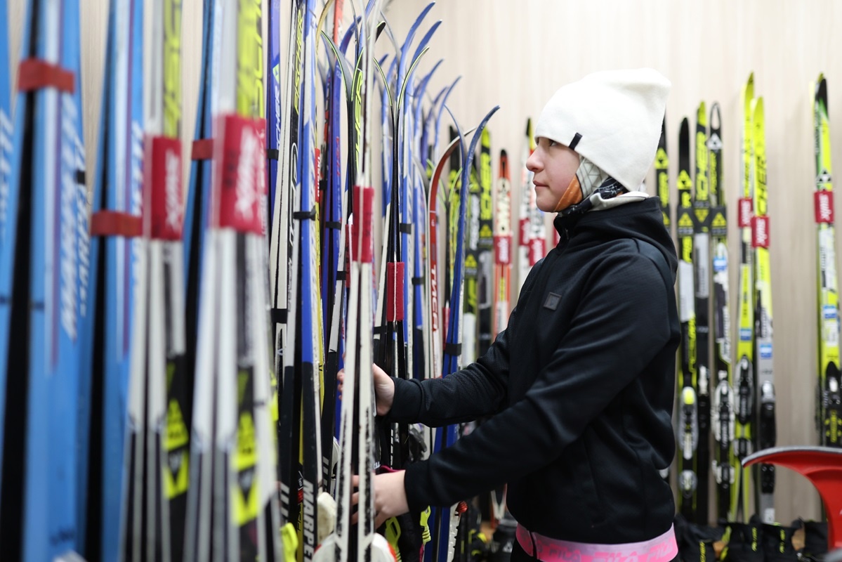    В сургутском парке «За Саймой» открылась современная модульная лыжная база
