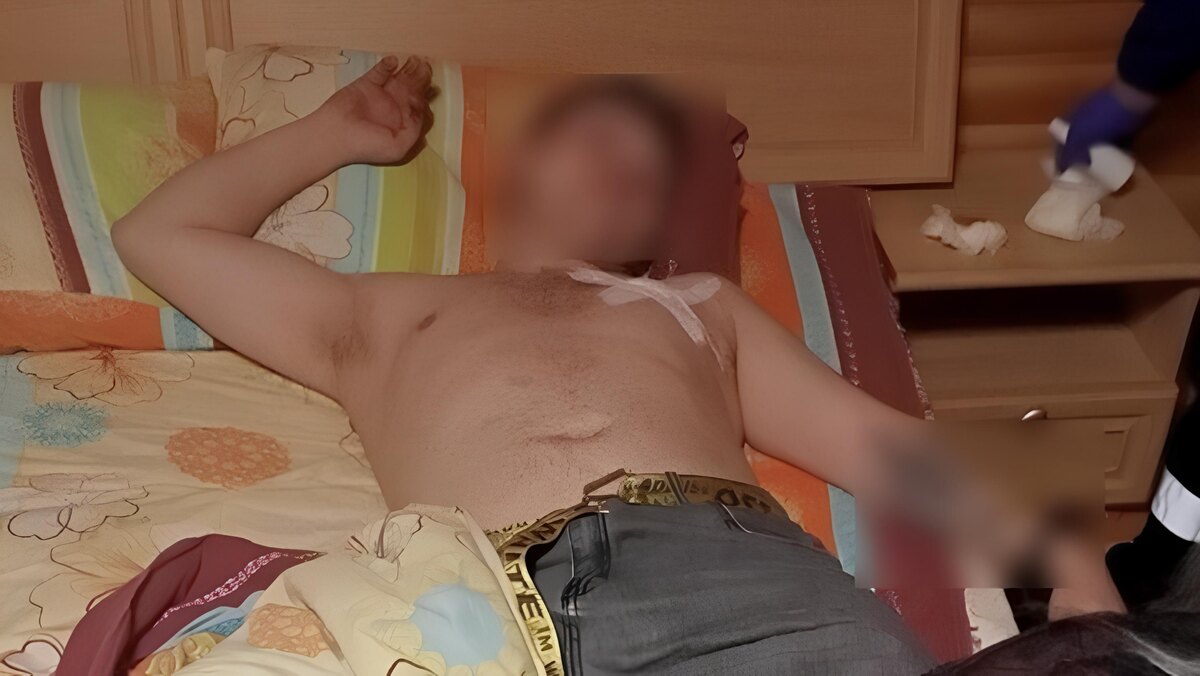 Ранение в грудь получил один из участников вечеринки.  Фото: Фото предоставлено пресс-службой охранной организации «Право роста»