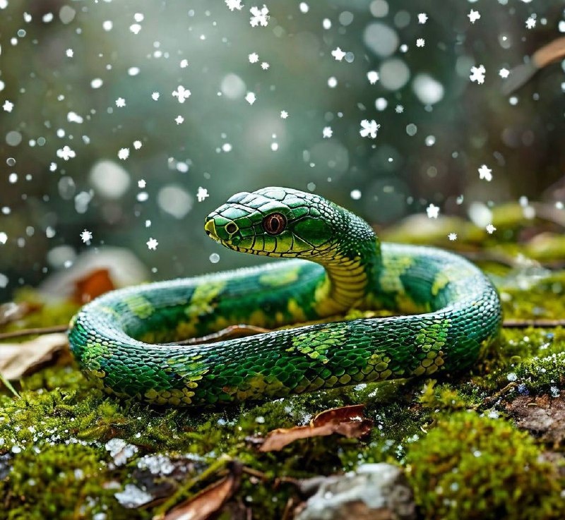 

2025 год по восточному календарю будет годом деревянной зелёной змеи