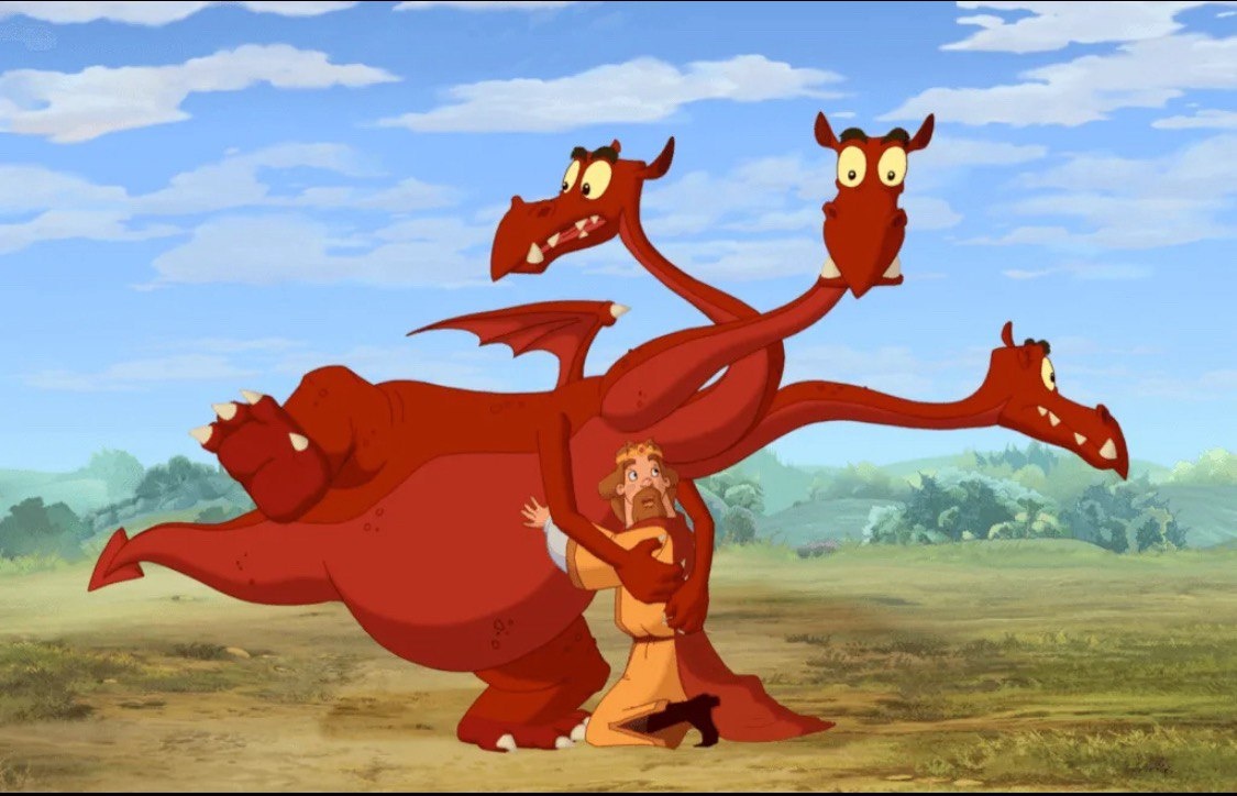 Картинка из мультфильма Добрыня Никитич и Змей Горыныч