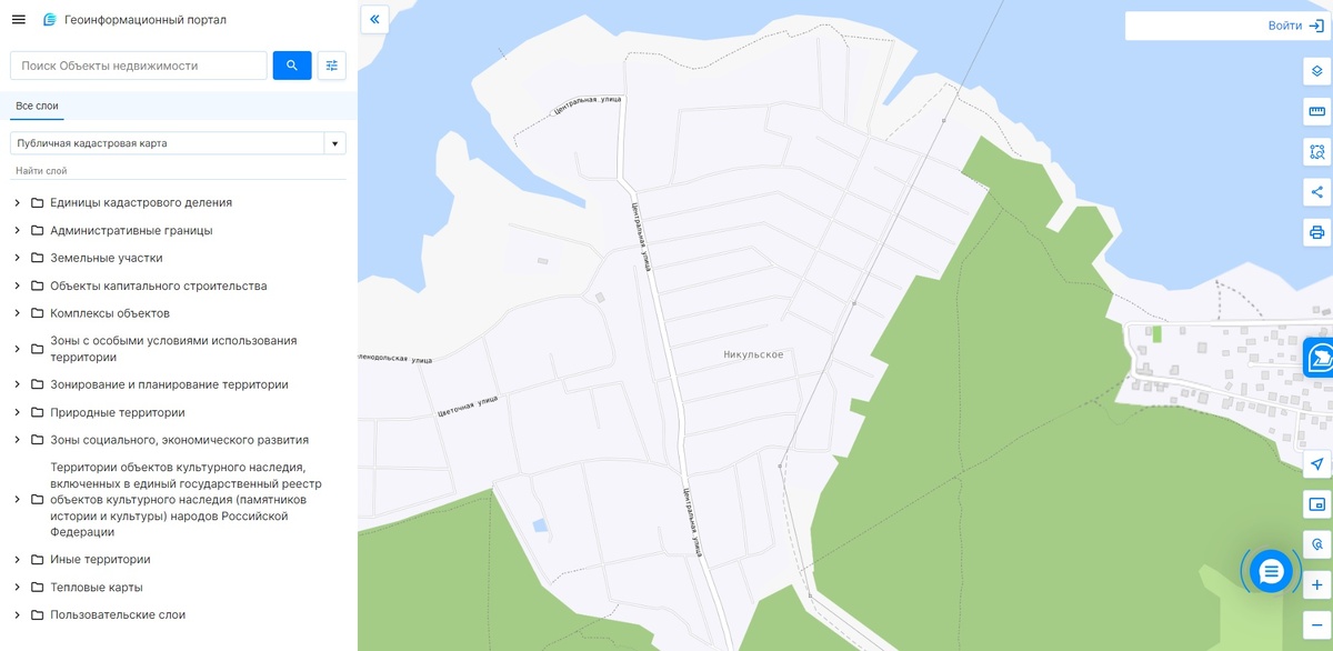 Так выглядит интерфейс карты по состоянию на 24.12.2024 г.