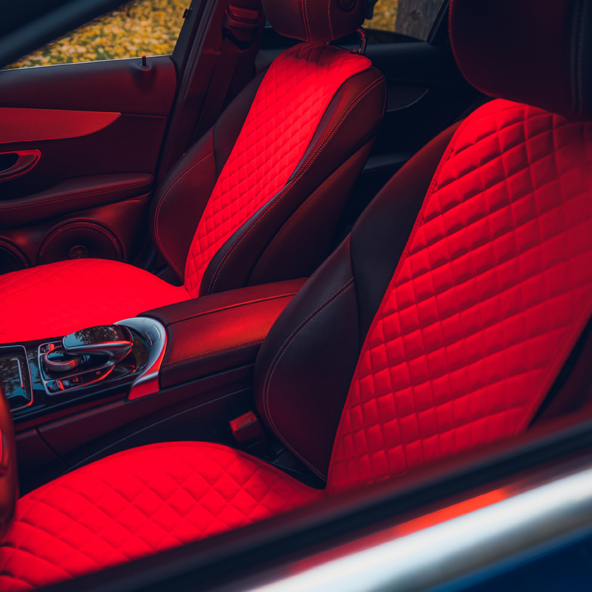 внешний вид салона с накидками от ТРОКОТ