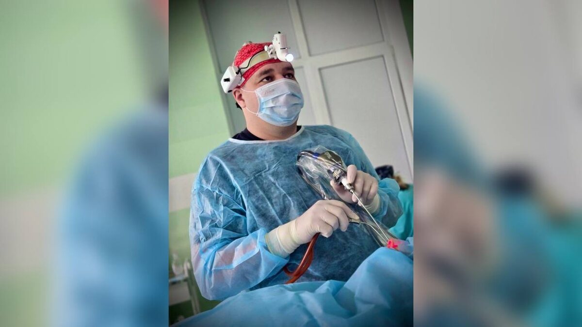    В Курской областной больнице хирург впервые провёл уникальную ЛОР-операцию