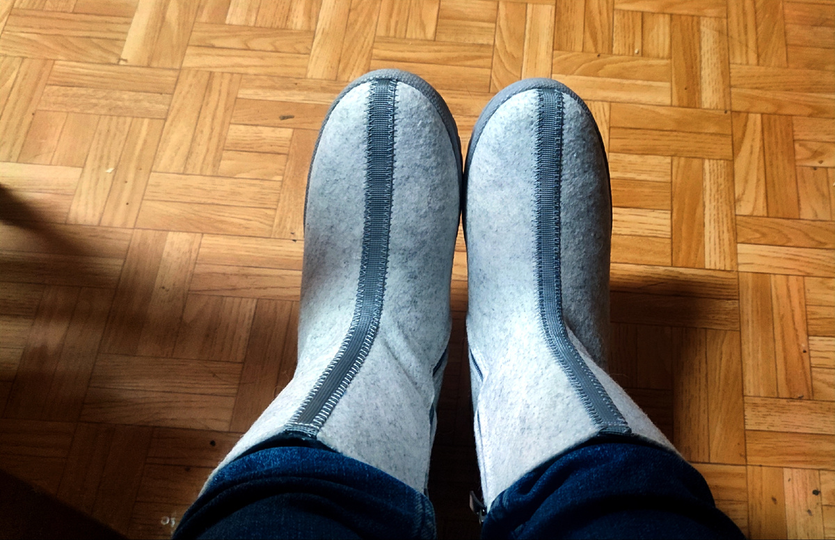 Сегодня одела их в первый раз