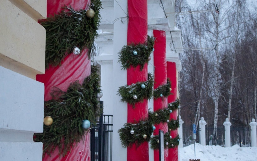    Предновогодний Ижевск. Фото: Данил Иванов
