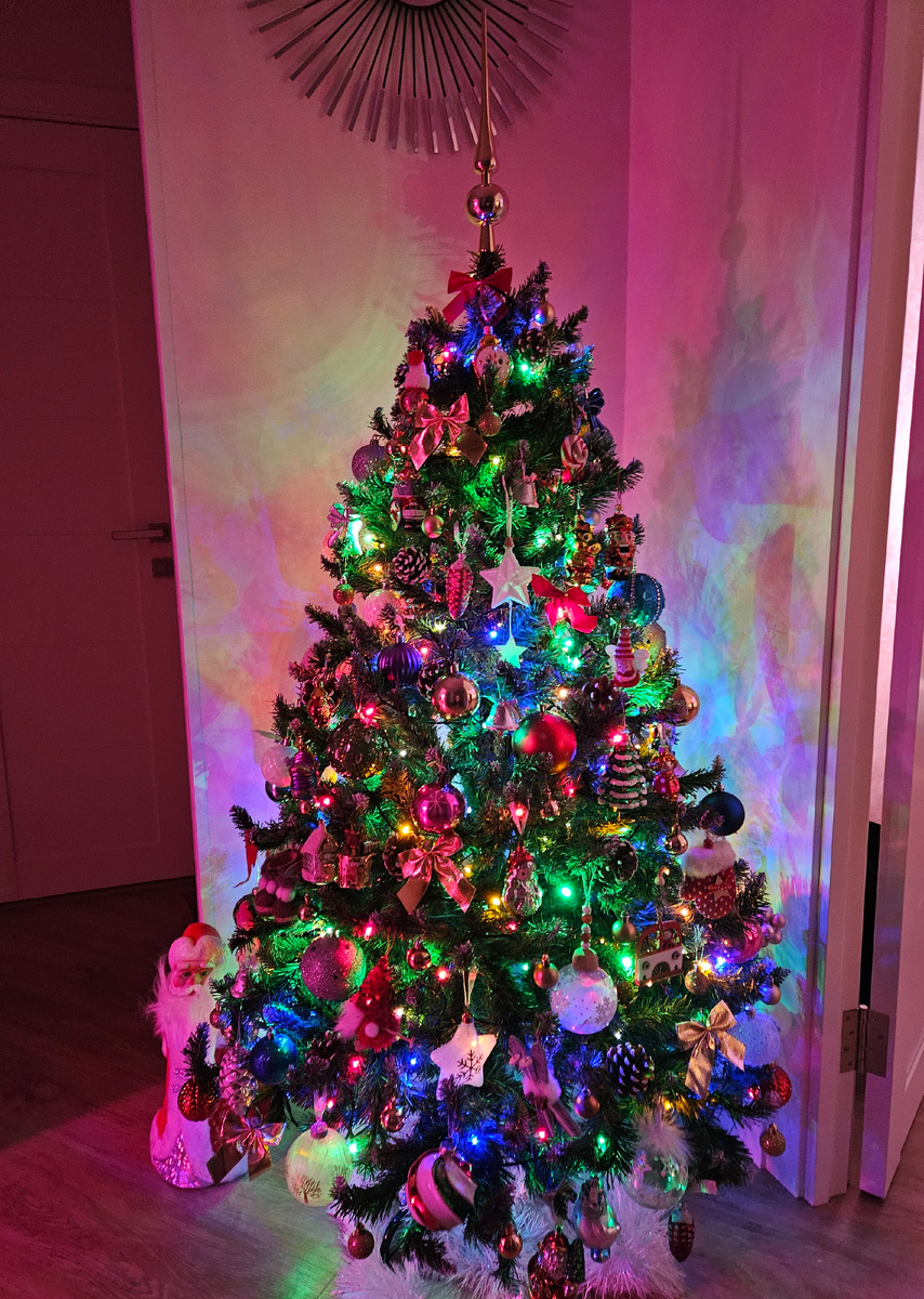 Наша ёлочка в этом году.