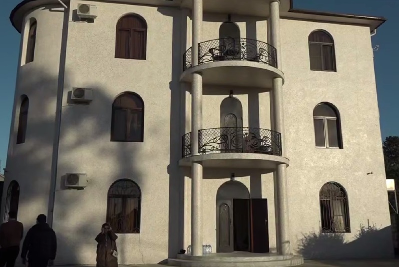    Кадр абхазского телевидения