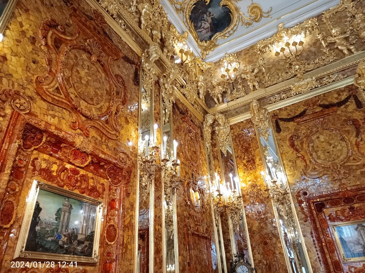 Янтарная комната в г. Пушкин