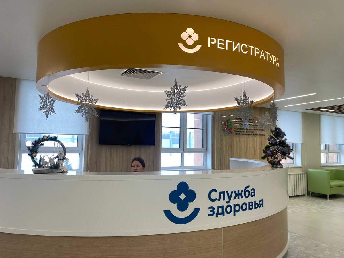 Итоговая пресс-конференция министра здравоохранения Татарстана Марселя Миннуллина по доброй традиции снова прошла в только что построенном медицинском учреждении. Фото: © Эвелина Киселева / «Татар-информ»