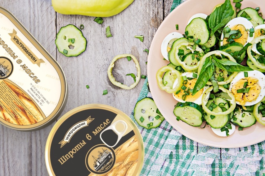 Шпроты ТМ Ультрамарин