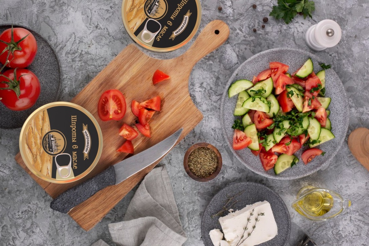 Шпроты из настоящей балтийской кильки