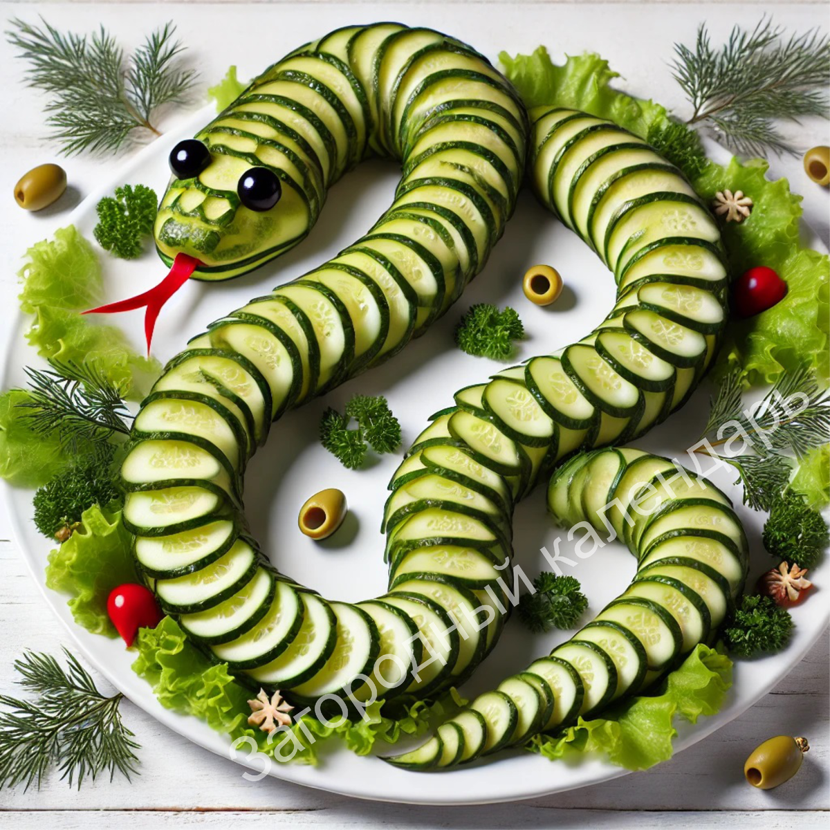 Огуречный изыск для удачного года