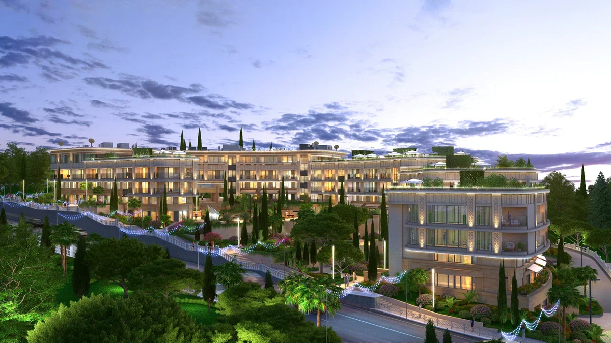 Гостиничный комплекс Grand Cascade (рендер) 