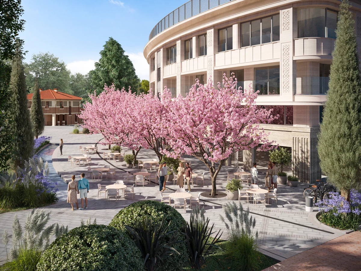 Гостиничный комплекс Grand Cascade (рендер) 