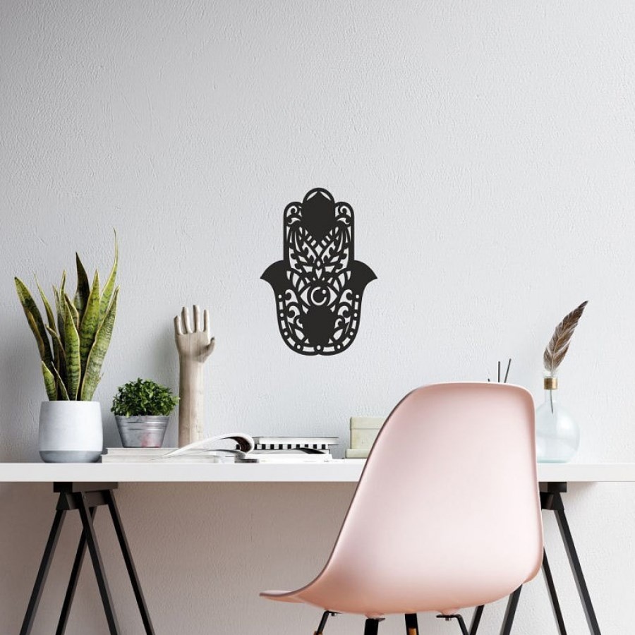 Настенное панно из дерева «Хамса»