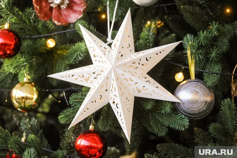 В Ханты-Мансийске — самая высокая елка в ХМАО, а в Сургуте — самая яркая
Фото: Вадим Ахметов © URA.RU