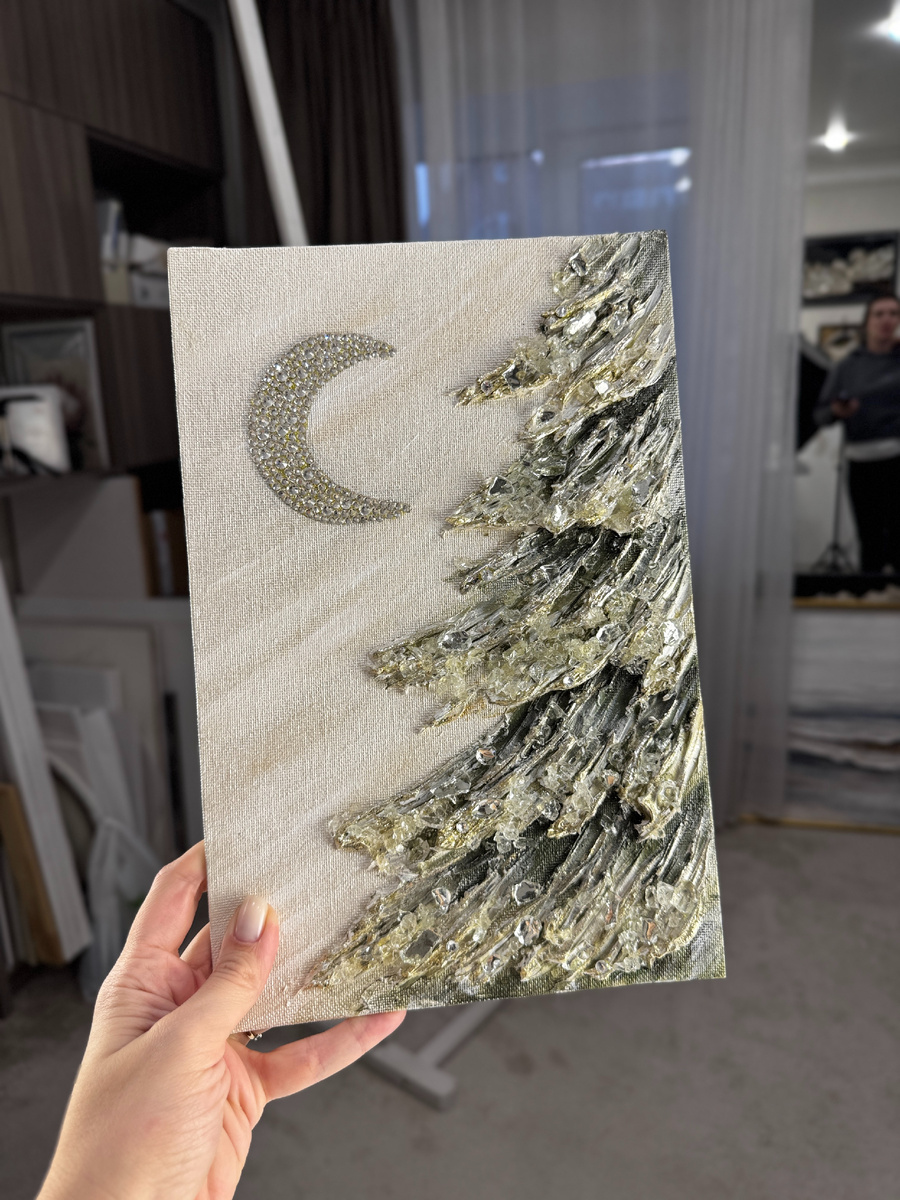 В итоге мастер-класса вы получите массу удовольствия от процесса и шикарную картину