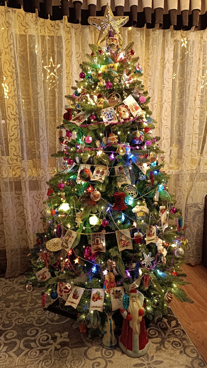 Вся в огнях!