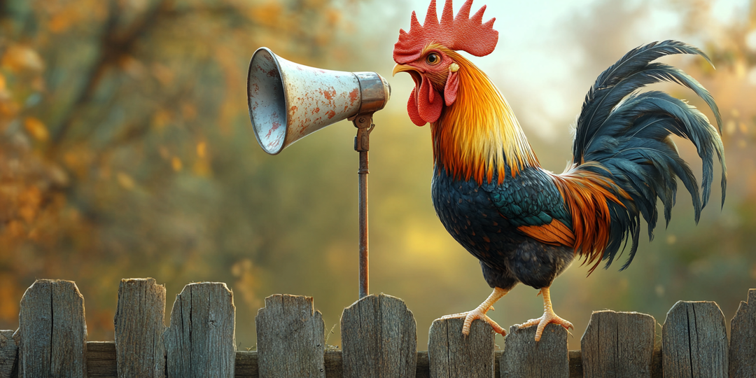 Простой вопрос: Почему кричит петух?
