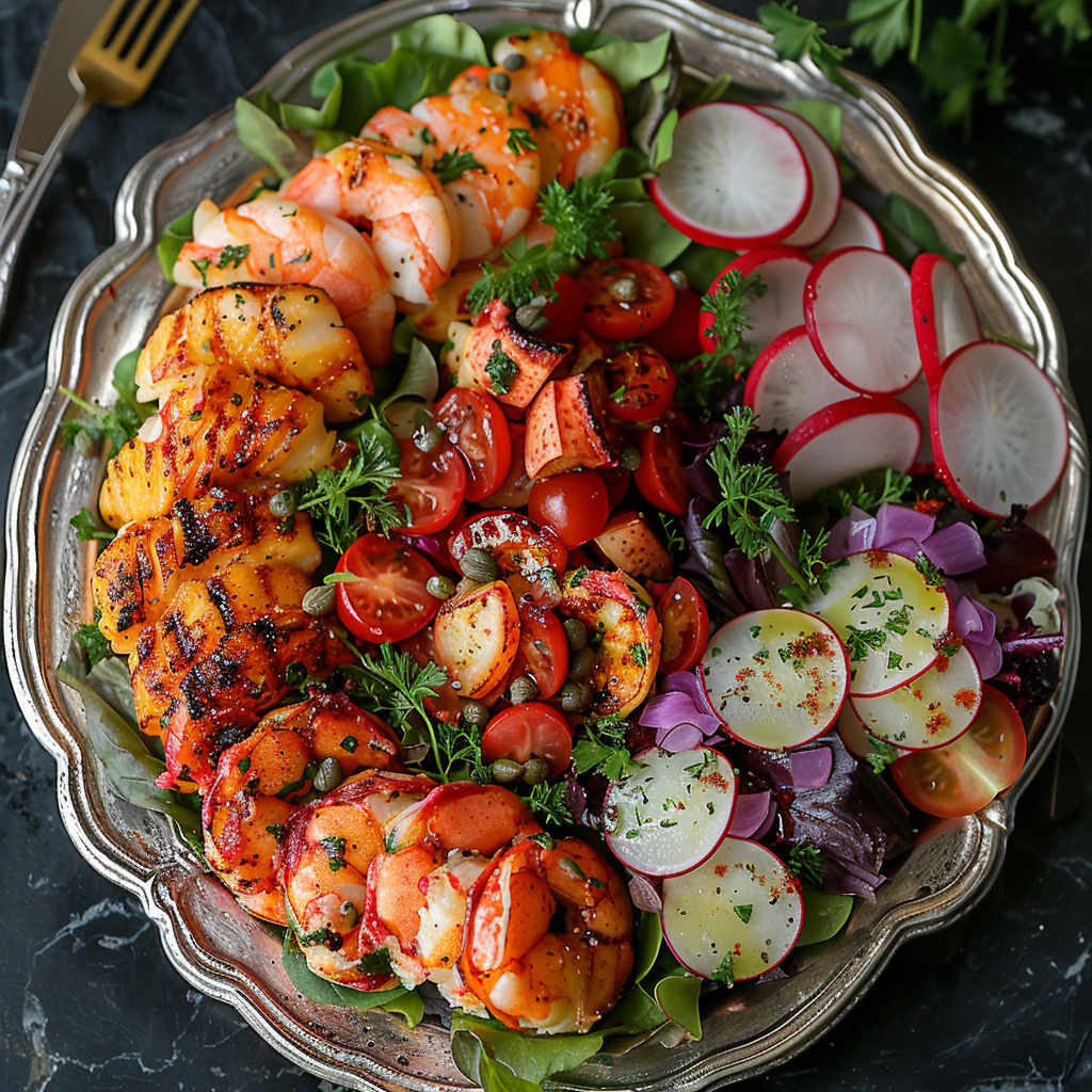 Как подавали салат Оливье в респектабельных ресторанах 19 века