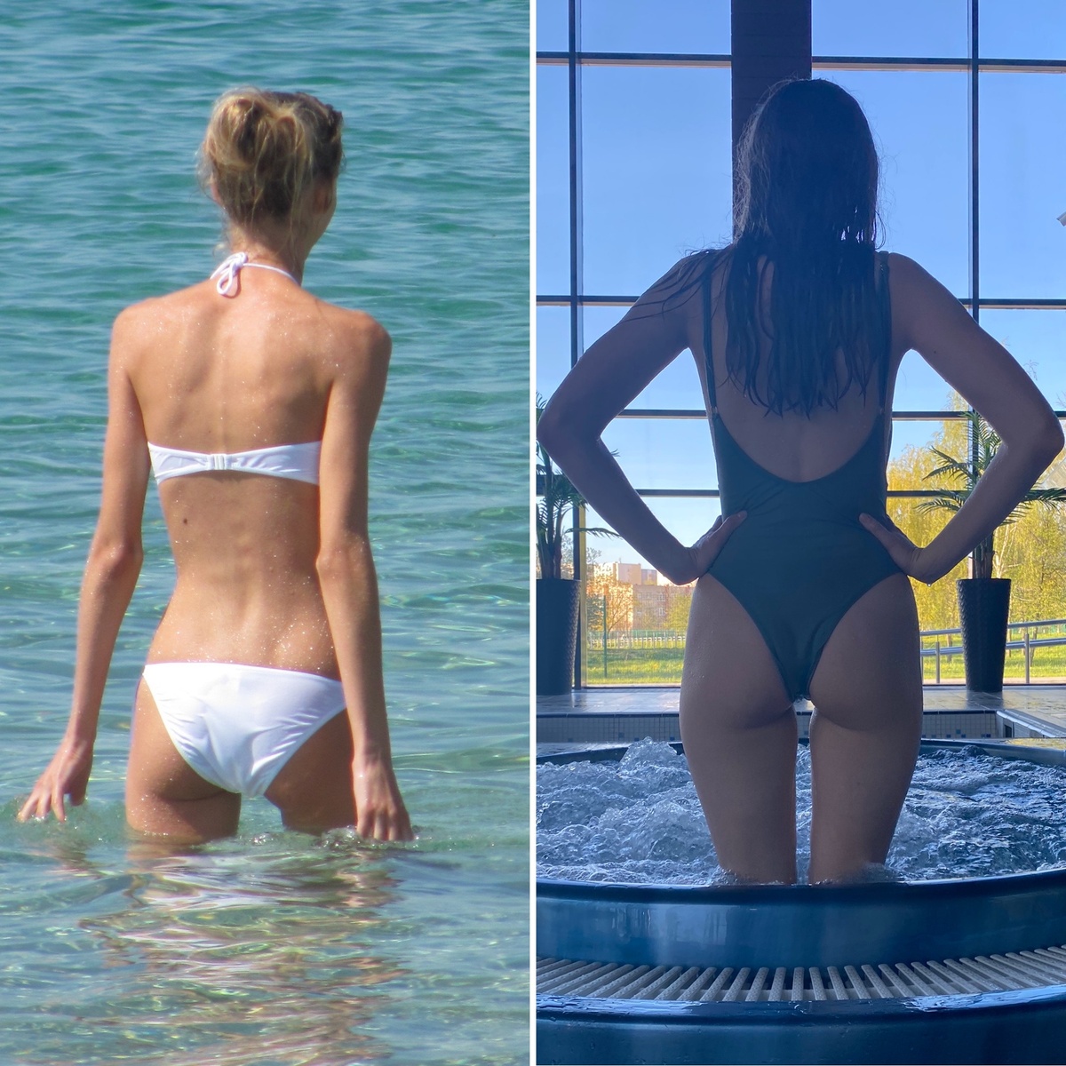 До/после +10 кг