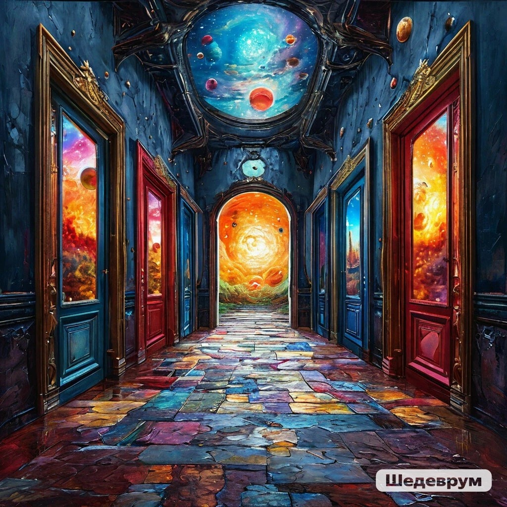 Изображение сгенерировано в нейросети Шедеврум на канале Попутный ветер 