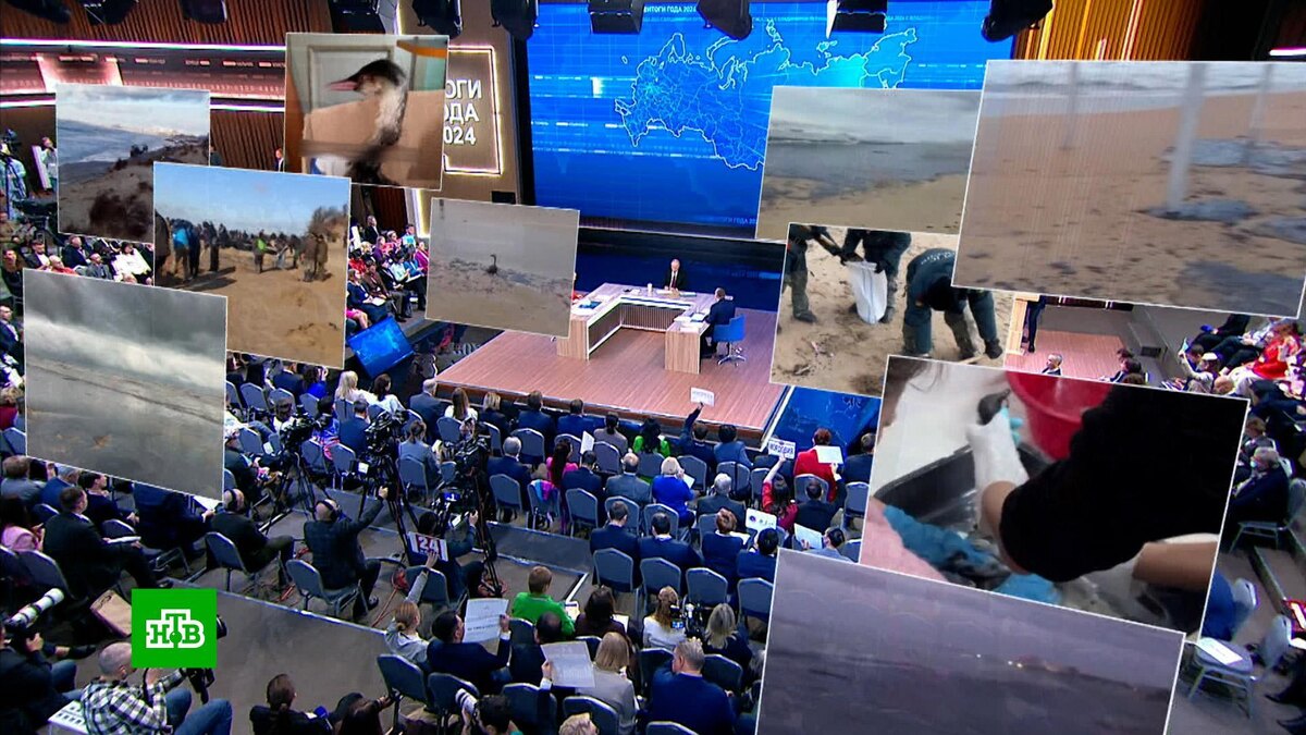    «Экологическая беда»: Путин — о последствиях разлива мазута в Чёрном море