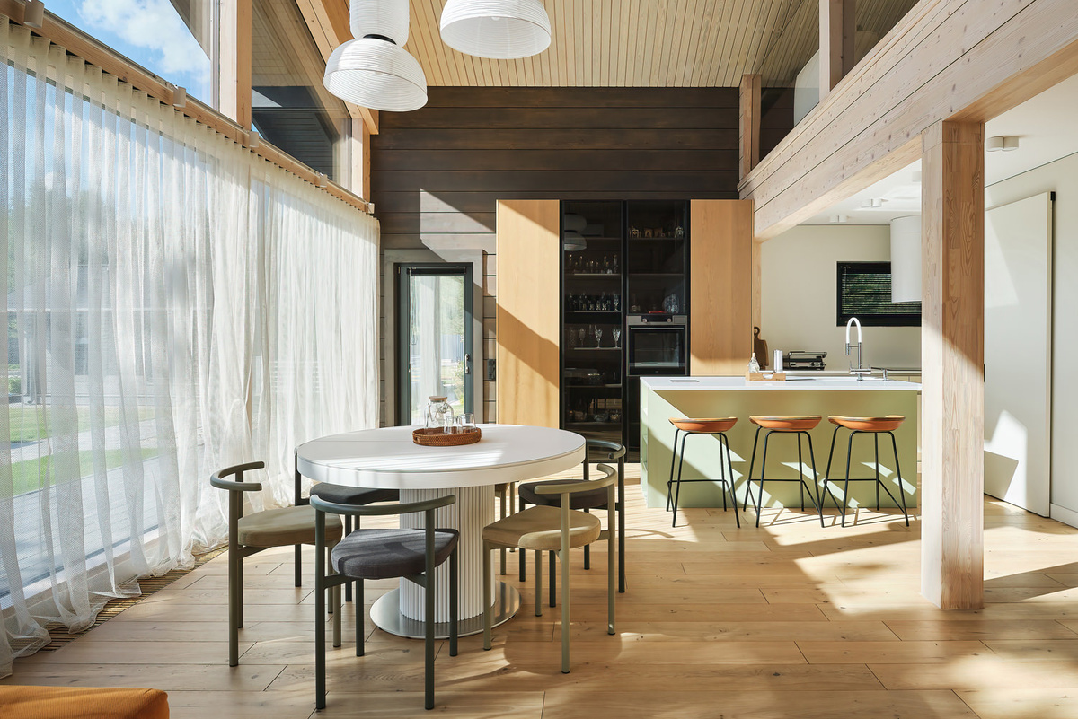 Дом в Тюмени, дизайнер Анна Клявлина, студия INTERI.