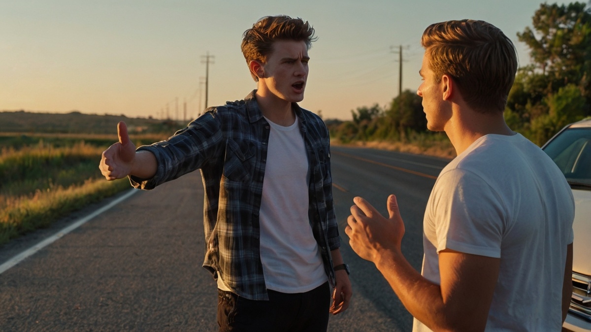 Парень и девушка остановились на заправке, когда вдруг заметили, как водитель из соседней машины теряет сумку с деньгами и документами. Пара колеблется: взять сумку или оставить на заправке? Теперь перед ними стоит выбор: броситься в погоню за водителем, чтобы вернуть сумку, или поддаться искушению и оставить деньги себе.