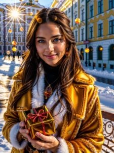  янтарь и новый год