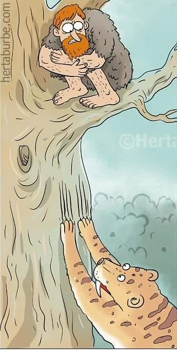 Какой кофе? О чём вы? Накормить бы и живой убраться на работу! (Из сети Интернет.)