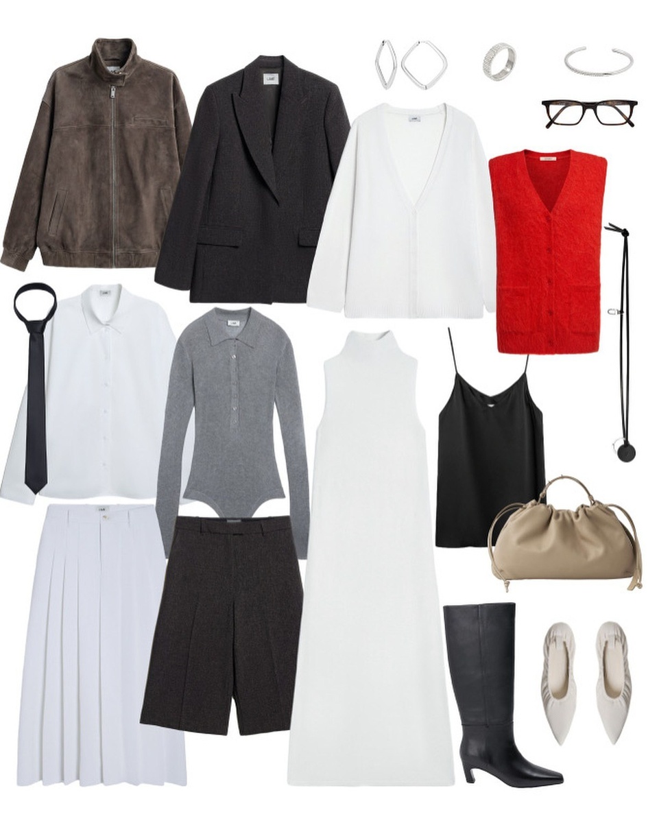 Осенняя капсула от стилиста Марии Лисовской. Мобильное приложение стиля N2B.