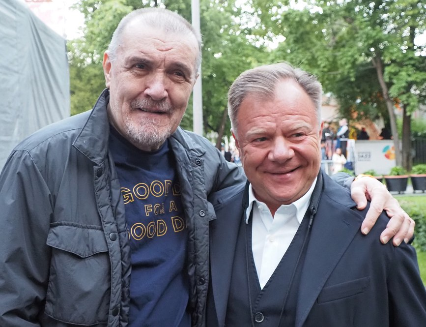 Николай Левиновский и Игорь Бутман (фото: Кирилл Мошков, 2022)