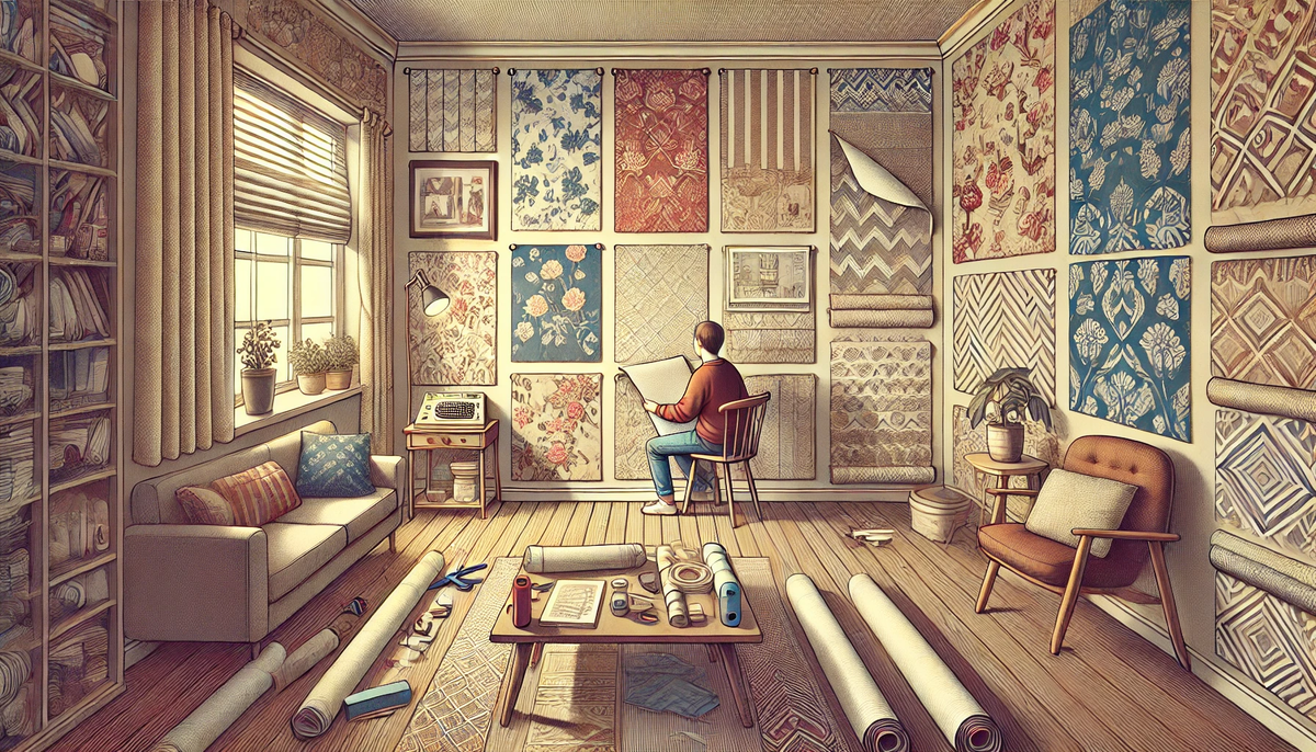 как правильно выбрать обои