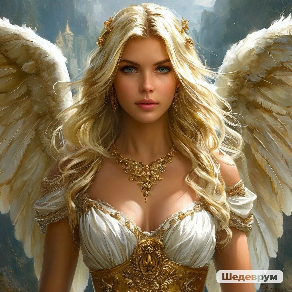 Создано с помощью Шедеврум. АНГЕЛ - ХРАНИТЕЛЬ.