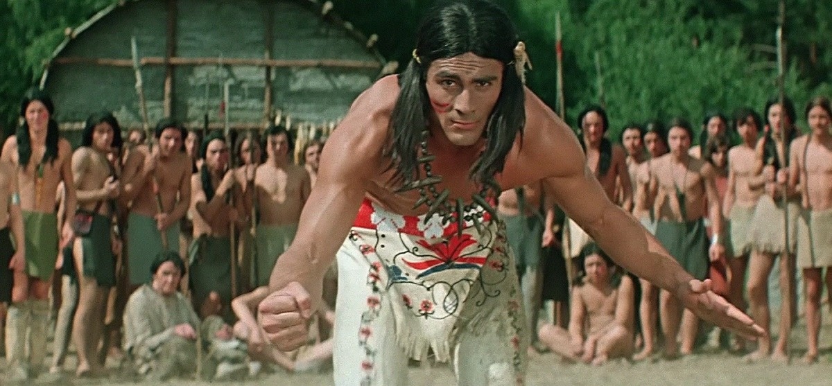 Кадр из фильма «Чингачгук – Большой Змей»